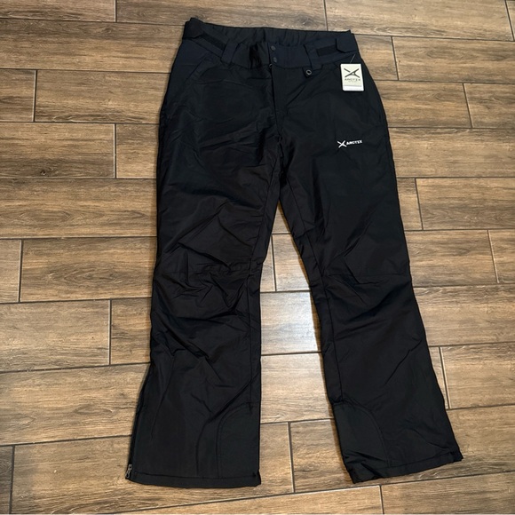 Arctix Insulated Snow Black Pants Outdoor Ski Snowboard Women's Size XL - Picture 1 of 8